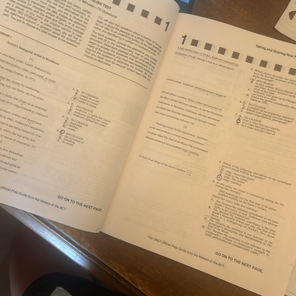 ACT Prep Book - Picture 2 of 2